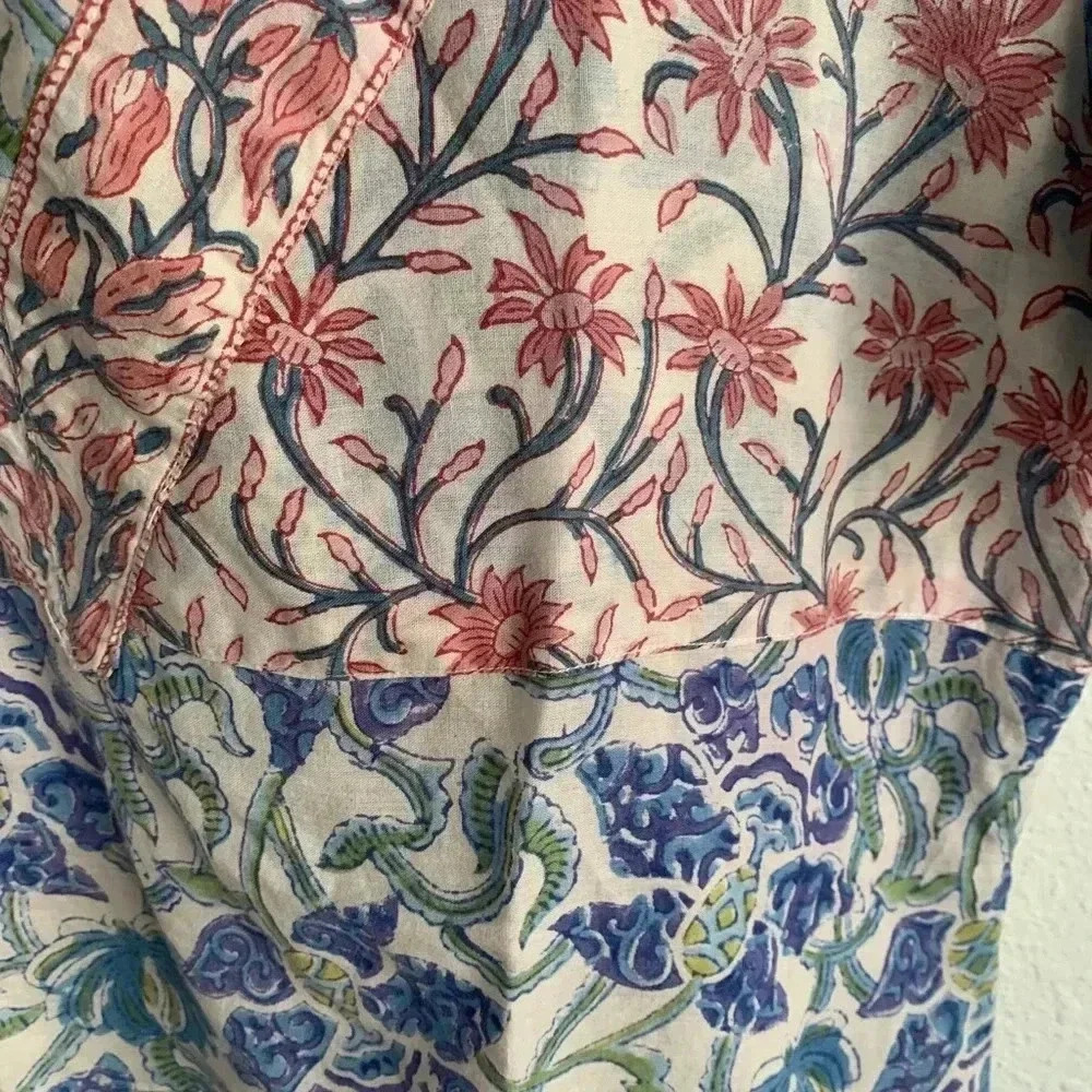 Cotton Patchwork Top - image 3